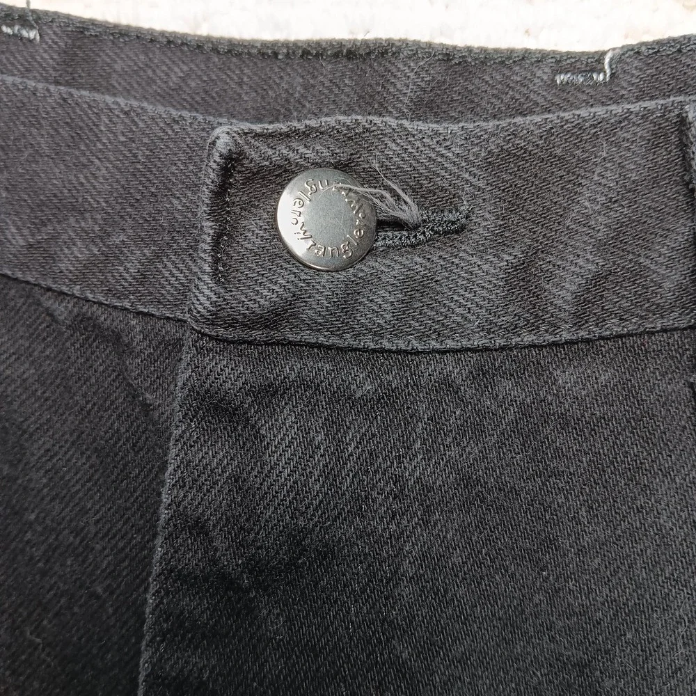 Wrangler Rugged Wear Men's Jeans 36x32 Black Denim Classic Fit Straight Leg READ - Picture 3 of 7